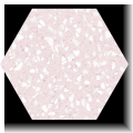 carrelage hexagonal Venice Pink