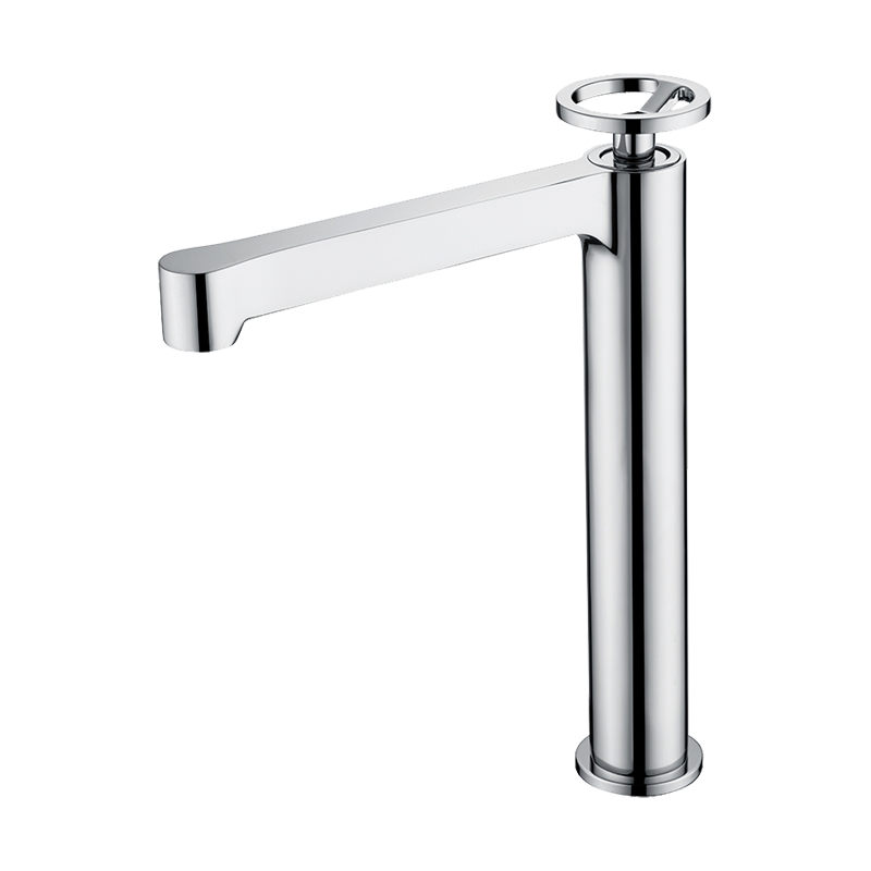 Mitigeur de lavabo OLIMPO Haut chrome - BDC033-3 27.2 x 22.1cm, Laiton, pour intérieur et extérieur