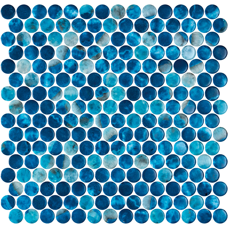 Mosaique Aquastyle PENNY SAONA 28.6 x 28.6 cm, Verre, pour intérieur et extérieur