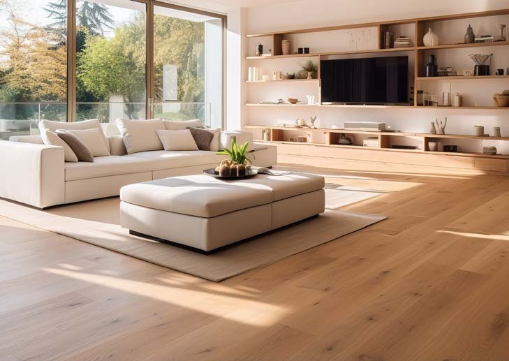Parquet Massif ponce huile naturel Marquant Solid 180x20mm 180x18x2cm, Bois, pour