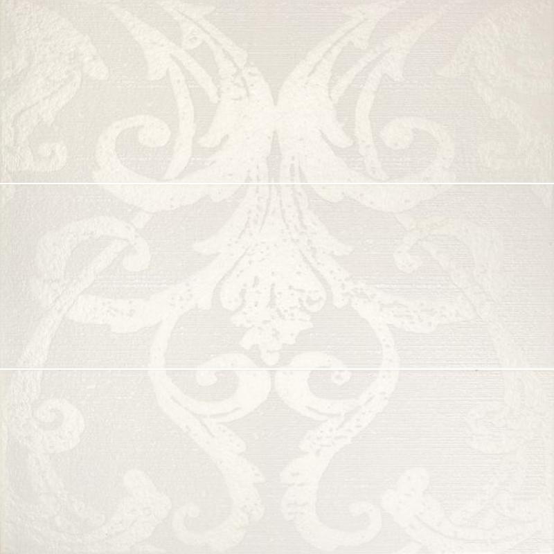 Faience Ascott décor White 85.5 x 28.5cm, Pate rouge, pour intérieur