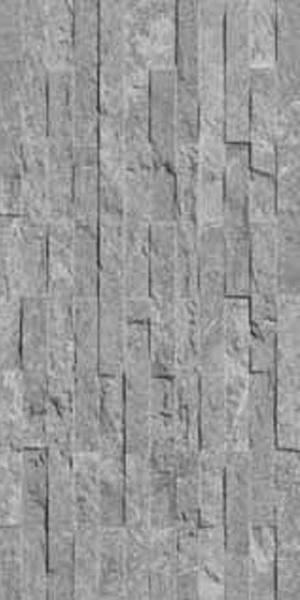 Carrelage Mural Makalu Grey 66 x 33cm, Grès cérame, pour intérieur et extérieur